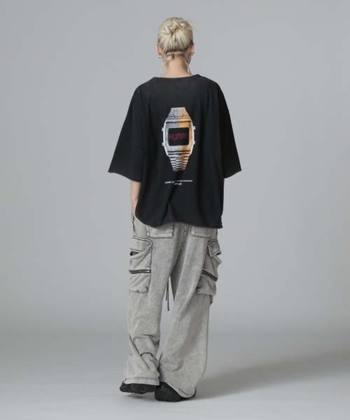 Tシャツ・カットソー DankeSchon DankeSchon CUTOFF S/S TEE WATCH セール】DankeSchon/ダンケシェーン/CUTOFF S/S TEE WATCH（T