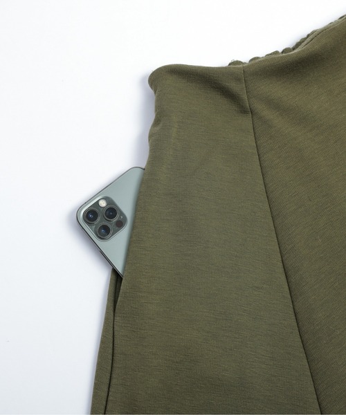 lesperance（レスぺランス）の「Aラインフレアスカート（スカート・レディース・チャコール/ブラウン系/ブラック/カーキ・フリー）」の10枚目の写真