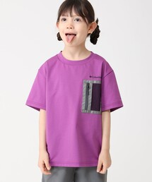 Tシャツ/カットソー（パープル/紫色系・速乾）ファッション通販