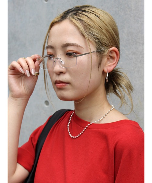 Ungrid（アングリッド）の「リムレス伊達メガネ（メガネ・レディース・クリア・FREE）」の9枚目の写真