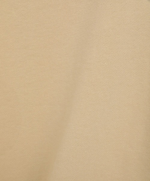CRAFT STANDARD BOUTIQUE（クラフトスタンダードブティック）の「TC裏毛ボリュームハーフスリーブプルオーバー（スウェット・レディース・アイボリー/ブラック/ベージュ・FREE）」の19枚目の写真