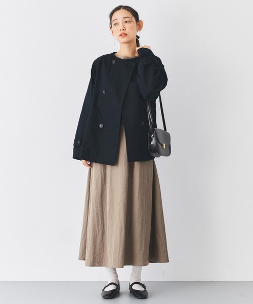 and myera(アンド マイラ)の「and myera 大人なワンピース(ワンピース・レディース・ベージュ・L/LL/M/S)」の8枚目の写真