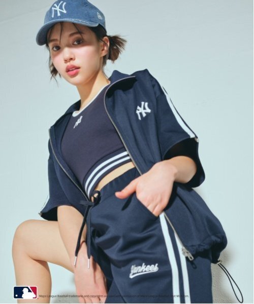 ◆MLB◆Base Slide Lux 男女兼用 送料税込 23~28cm セール】【LTXC】【MLB】【吸水速乾/さらさら】半袖トラックJK