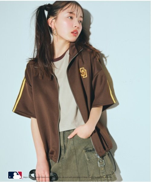 セール】【LTXC】【MLB】【吸水速乾/さらさら】半袖トラックJK