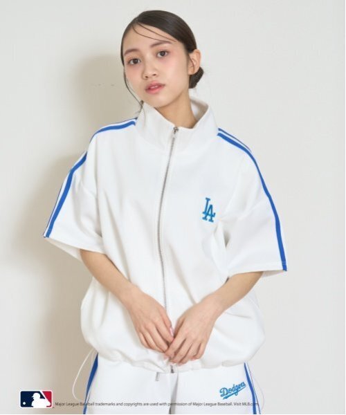 ◆MLB◆Base Slide Lux 男女兼用 送料税込 23~28cm セール】【LTXC】【MLB】【吸水速乾/さらさら】半袖トラックJK