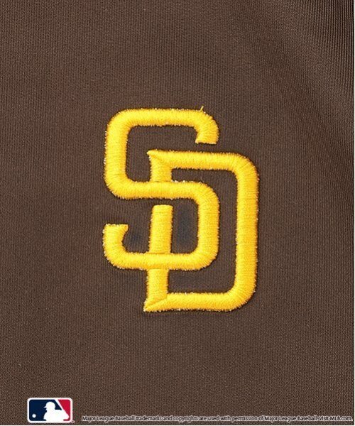 LOVETOXIC（ラブトキシック）の「【LTXC】【MLB】【吸水速乾/さらさら】半袖トラックJK（ジャージ・キッズ・ブラック/ネイビー/オフホワイト/ブラウン・L:160cm/M:150cm/S:140cm）」の17枚目の写真