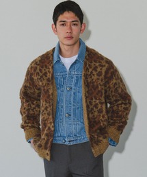 JOHNBULL レオパード柄 カーディガン ボアカーディガン | ジョンブル公式通販/JOHNBULL ONLINE STORE