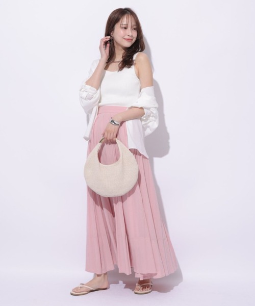 Mystrada(マイストラーダ)の「ボイルスカート(スカート・レディース・ホワイト/ピンク/グリーン・38/36/34)」の5枚目の写真