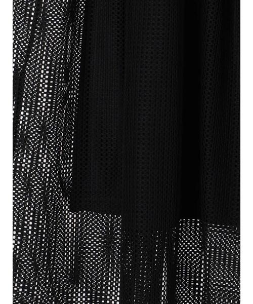 Te chichi TERRASSE（テチチテラス）の「メッシュアシメティアードスカート《2025summer catalog item》（スカート・レディース・ブラック/オフホワイト/ブラウン・F）」の21枚目の写真