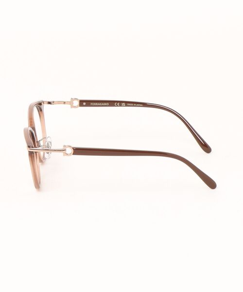 FERRAGAMO（フェラガモ）の「【FERRAGAMO/フェラガモ】フォックス メガネ SF3004LB 210（メガネ・レディース・ブラウン・FREE）」の4枚目の写真