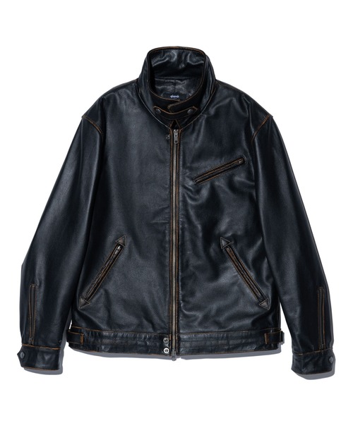 glamb（グラム）の「Hidden Valley Leather Jacket / ヒドゥンバレーレザージャケット（ライダースジャケット・メンズ・ブラック/ブラウン・S/M/L）」の10枚目の写真