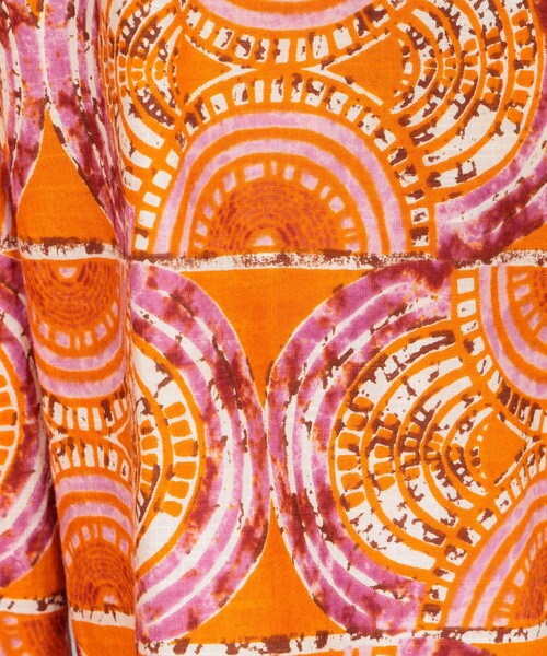 FREAK'S STORE（フリークスストア）の「インド バティック調パンツ/総柄イージーパンツ（その他パンツ・レディース・イエロー/オレンジ/グリーン/パープル・ﾌﾘ-）」の11枚目の写真