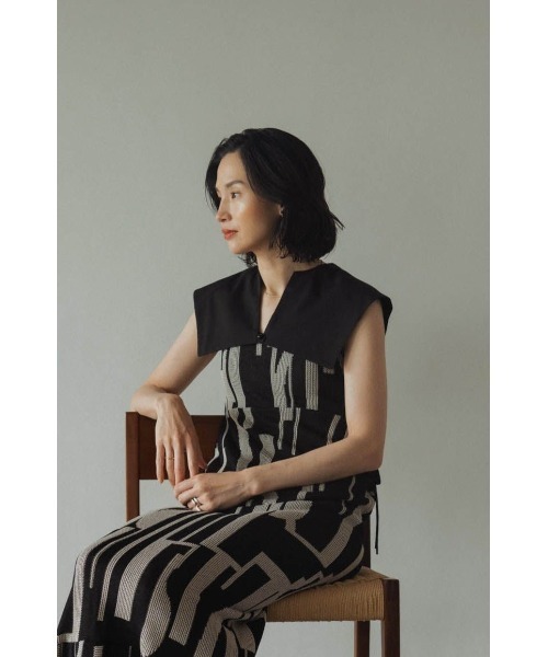 accent big collar（その他トップス）｜Knuth Marf
