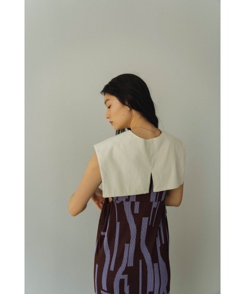 Knuth Marf(クヌースマーフ)の「accent big collar(その他トップス・レディース・ホワイト/ブラック・FREE)」の8枚目の写真