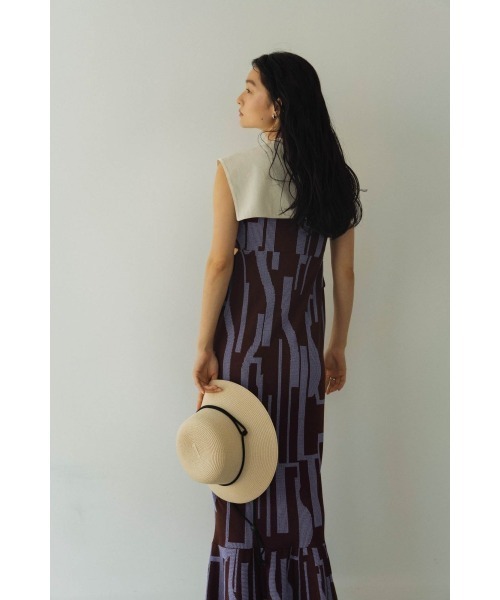 Knuth Marf(クヌースマーフ)の「accent big collar(その他トップス・レディース・ホワイト/ブラック・FREE)」の9枚目の写真