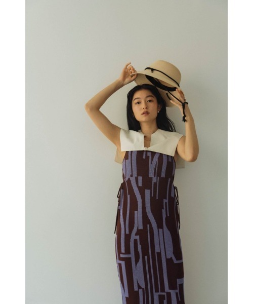 Knuth Marf(クヌースマーフ)の「accent big collar(その他トップス・レディース・ホワイト/ブラック・FREE)」の5枚目の写真