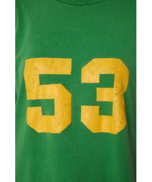 HeRIN.CYE（ヘリンドットサイ）の「No.53 Tee（Tシャツ/カットソー・レディース・グリーン/ネイビー・FREE）」の9枚目の写真