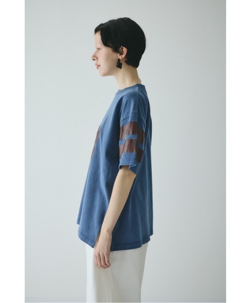 HeRIN.CYE（ヘリンドットサイ）の「No.53 Tee（Tシャツ/カットソー・レディース・グリーン/ネイビー・FREE）」の12枚目の写真