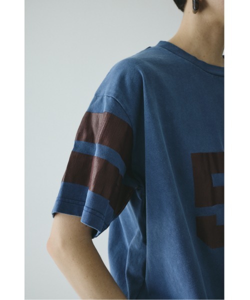 HeRIN.CYE（ヘリンドットサイ）の「No.53 Tee（Tシャツ/カットソー・レディース・グリーン/ネイビー・FREE）」の17枚目の写真