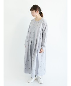 CLANE（クラネ）の「DRESS FLOWER PIN TUCK ONE PIECE