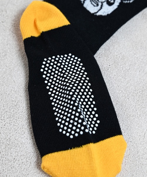 MARKEY'S（マーキーズ）の「【子煩悩レスラー】別注アシンメトリーソックス/13-15cm（ソックス/靴下・キッズ・ブラック/オフホワイト・13-15cm）」の3枚目の写真