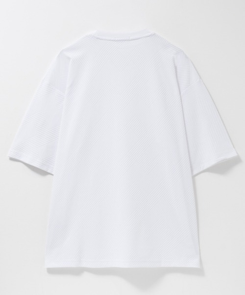 URBAN COLLECTION(アーバンコレクション)の「URBANCOLLECTION リンクスジャカードTシャツ(Tシャツ/カットソー・メンズ・ブラック/グレー/ホワイト/オリーブ・XL/M/L/S)」の5枚目の写真