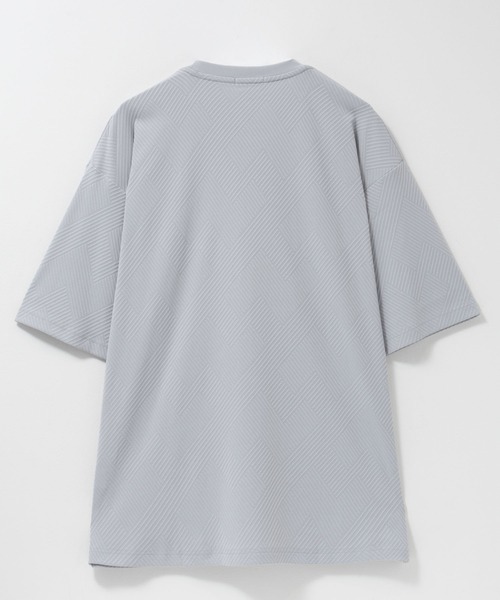 URBAN COLLECTION(アーバンコレクション)の「URBANCOLLECTION リンクスジャカードTシャツ(Tシャツ/カットソー・メンズ・ブラック/グレー/ホワイト/オリーブ・XL/M/L/S)」の7枚目の写真