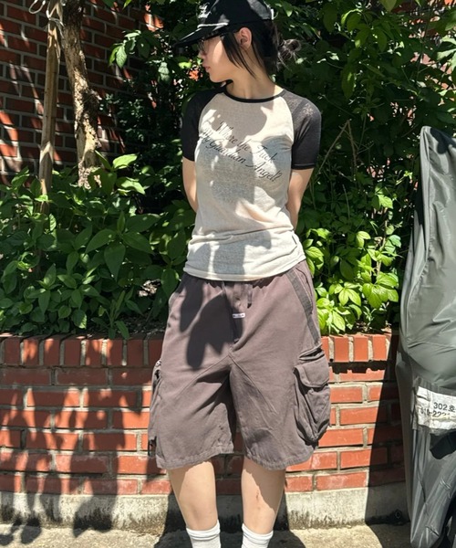 SCULPTOR(スカルプター)の「Twill Cargo Half Pants(その他パンツ・レディース・ネイビー/チャコールグレー/カーキ・X-SMALL/SMALL/MEDIUM/LARGE)」の11枚目の写真