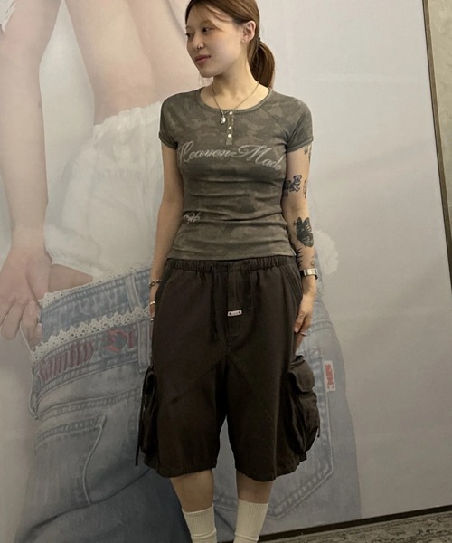 パンツ Sculptor Sweat Half pants SCULPTOR/スカルプター】 Pumpkin Half Sweatpants SC25S436MGS