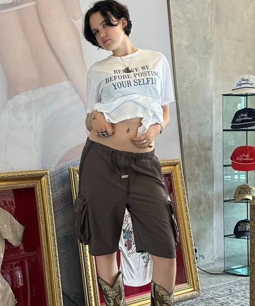 Twill Cargo Half Pants（その他パンツ）｜SCULPTOR（スカルプ