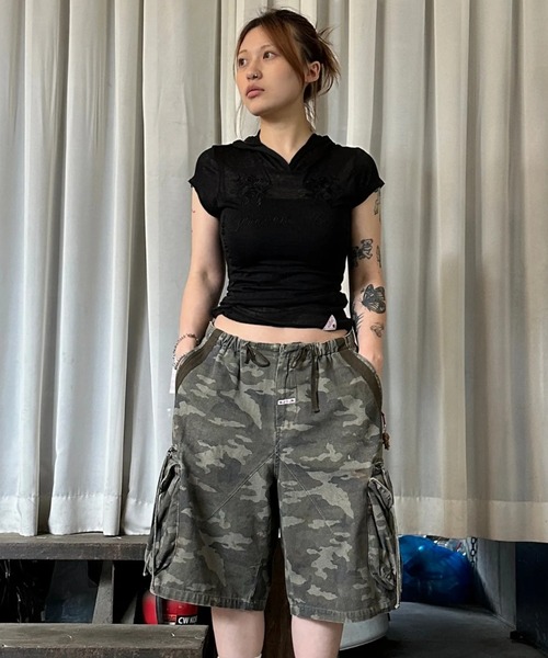 Twill Cargo Half Pants（その他パンツ）｜SCULPTOR（スカルプ