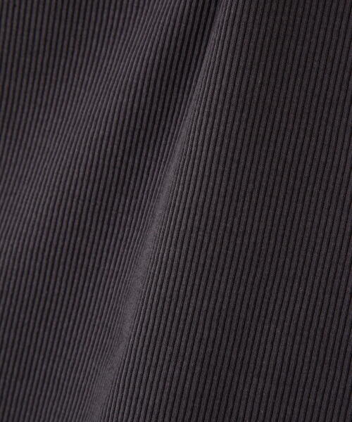 PROPORTION BODY DRESSING（プロポーションボディドレッシング）の「カップ付テレコ / 1215260605（Tシャツ/カットソー・レディース・ホワイト/ダークグレー・MEDIUM/SMALL）」の8枚目の写真