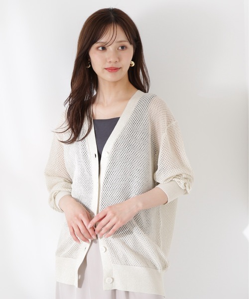 PROPORTION BODY DRESSING（プロポーションボディドレッシング）の「カップ付テレコ / 1215260605（Tシャツ/カットソー・レディース・ホワイト/ダークグレー・MEDIUM/SMALL）」の2枚目の写真