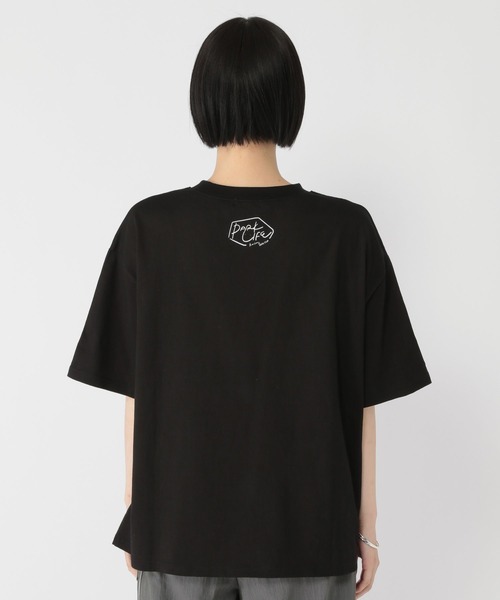 studio CLIP(スタディオクリップ)の「【daily CLIP×Rooo Lou】プリントTシャツ(Tシャツ/カットソー・レディース・ホワイト/スカイブルー/ブラック・FREE)」の20枚目の写真