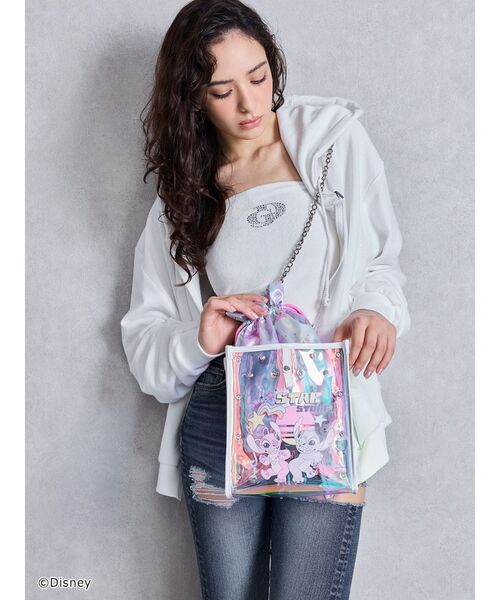 スティッチ GYDA bijouクリアバック スティッチ / GYDA bijouクリアBAG（ショルダーバッグ）｜GYDA