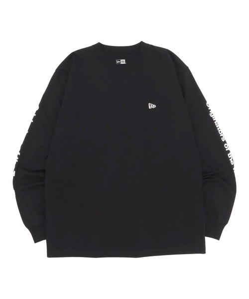 NEW ERA(ニューエラ)の「ニューエラ 長袖Tシャツ オリジナルロゴ ロンT(Tシャツ/カットソー・メンズ・ホワイト/ブラック・XXL/XL/L/S/M)」の13枚目の写真