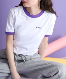 ブレンク ロゴ  クロップド 半袖 Tシャツ