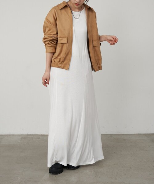 SHENERY（シーナリー）の「《セットアイテム》フェイクスウェードブルゾン（ブルゾン・レディース・ブラウン/ベージュ・FREE）」の21枚目の写真