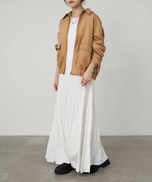 SHENERY（シーナリー）の「《セットアイテム》フェイクスウェードブルゾン（ブルゾン・レディース・ブラウン/ベージュ・FREE）」の19枚目の写真