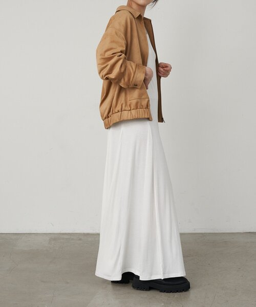 SHENERY（シーナリー）の「《セットアイテム》フェイクスウェードブルゾン（ブルゾン・レディース・ブラウン/ベージュ・FREE）」の17枚目の写真