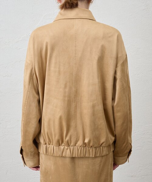 SHENERY（シーナリー）の「《セットアイテム》フェイクスウェードブルゾン（ブルゾン・レディース・ブラウン/ベージュ・FREE）」の8枚目の写真