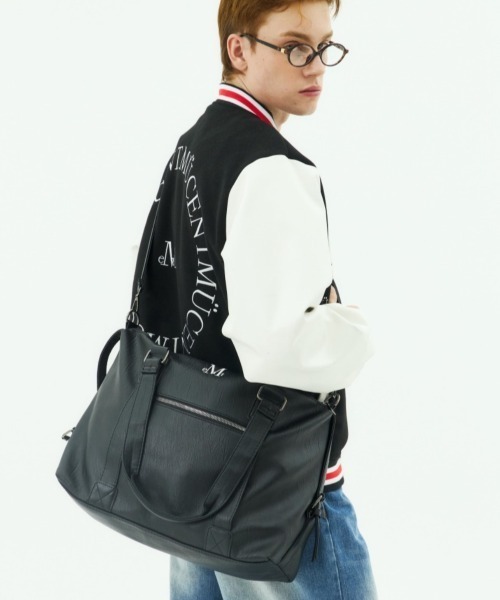 大人気 【MUCENT】 PRIME WRINKLE LEATHER TOTE BAG PRIME WRINKLE LEATHER TOTE BAG - MUCENT | 60% - Asian