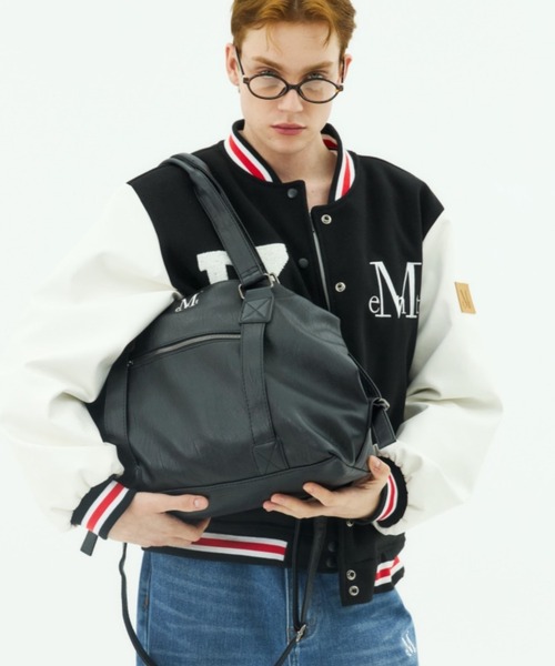 ショルダーバッグ・ポシェット MUCENT Prime Wrinkle Leather Tote Bag P00000MP MUCENT - PRIME WRINKLE LEATHER TOTE BAG プライムリンクル