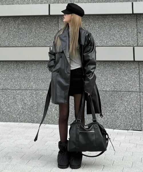 セール】【MUCENT】レザー トートバッグ PRIME WRINKLE LEATHER