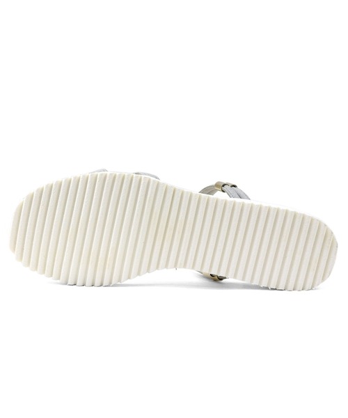 chocolates(チョコラテス)の「スクエアトゥ 2wayベルト ミュールサンダル【日本製】(サンダル・レディース・シルバー/ホワイト/ブラック/ピンク・S/M/L/LL)」の8枚目の写真