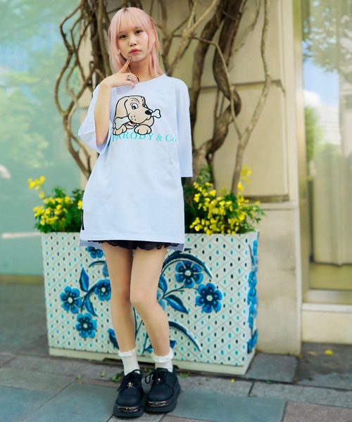 GALFY(ガルフィー)の「【別注】GA×GALFY-骨キラキラ&co.Tee(Tシャツ/カットソー・メンズ・ブラック/ホワイト/ターコイズブルー・L/XL)」の18枚目の写真
