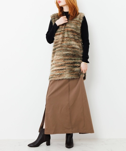 卑弥呼(ヒミコ)の「【卑弥呼】【撥水】5.5cmヒールベルトパーツデザインブーツ/653401(ブーツ・レディース・グレイッシュベージュ/ダークブラウン/ブラック・24.0cm/23.0cm/22.5cm/22.0cm/21.5cm/26.0cm/25.5cm/26.5cm/25.0cm/24.5cm/23.5cm)」の12枚目の写真