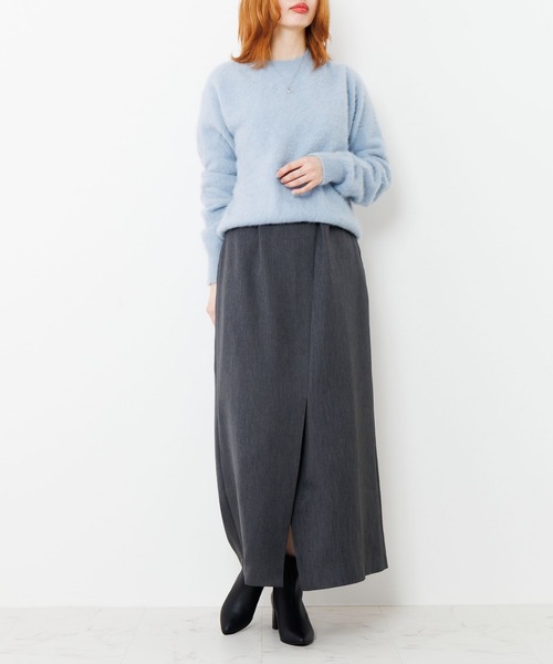 卑弥呼(ヒミコ)の「【卑弥呼】【撥水】5.5cmヒールベルトパーツデザインブーツ/653401(ブーツ・レディース・グレイッシュベージュ/ダークブラウン/ブラック・24.0cm/23.0cm/22.5cm/22.0cm/21.5cm/26.0cm/25.5cm/26.5cm/25.0cm/24.5cm/23.5cm)」の18枚目の写真