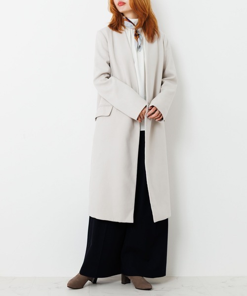 卑弥呼(ヒミコ)の「【卑弥呼】【撥水】5.5cmヒールベルトパーツデザインブーツ/653401(ブーツ・レディース・グレイッシュベージュ/ダークブラウン/ブラック・24.0cm/23.0cm/22.5cm/22.0cm/21.5cm/26.0cm/25.5cm/26.5cm/25.0cm/24.5cm/23.5cm)」の22枚目の写真