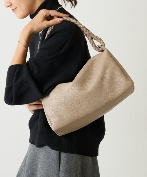 BEARDSLEY(ビアズリー)の「メッシュハンドル2WAYバッグ(トートバッグ・レディース・ブラック/ピンクベージュ・FREE)」の19枚目の写真